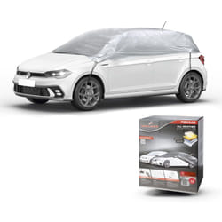Walser - Bâche voiture All Weather Basic, bâche de voiture demi-garage taille m argent