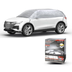 Walser - Bâche voiture All Weather Basic, bâche de voiture demi-garage taille xl argent