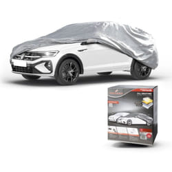 Bâche voiture All Weather Basic, bâche de voiture garage complet SUV taille S argent