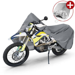 Walser - Garage à motos Enduro taille xl pvc - 255 x 110 x 135 cm gris