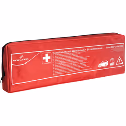 Testé selon la norme DIN 13164:2022 , La sécurité avant tout , Kit pratique comprenant un triangle de panne, un gilet de sécu ...