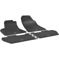 Tapis en caoutchouc DirtGuard pour Citroen Berlingo, Peugeot Partner 04/2008- auj.