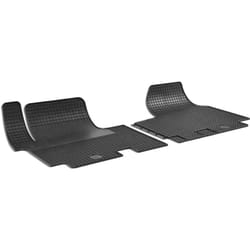 Walser - Tapis en caoutchouc DirtGuard pour Renault Traffic ii 2001- auj., Opel Vivaro a Facelift 2006- auj.