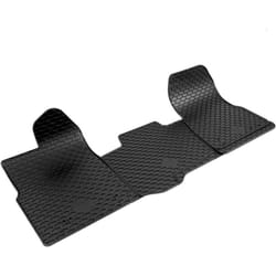 Walser - Tapis en caoutchouc DirtGuard pour Ford Transit Custom V362 09/2012- auj., Ford Transit V3663 08/2013- auj., 2 places avant