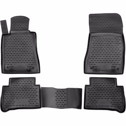 Le tapis de voiture XTR est conçu sur mesure pour le plancher de ton modèle de voiture et se fixe à l'aide des fixations d'or ...
