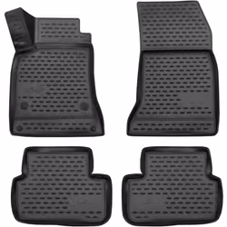 Le tapis de voiture XTR est conçu sur mesure pour le plancher de ton modèle de voiture et se fixe à l'aide des fixations d'or ...