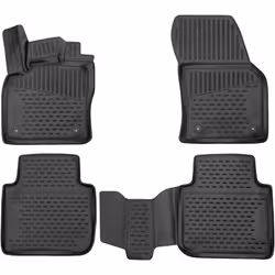 Le tapis de voiture XTR est conçu sur mesure pour le plancher de ton modèle de voiture et se fixe à l'aide des fixations d'or ...