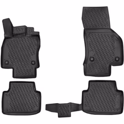 Le tapis de voiture XTR est conçu sur mesure pour le plancher de ton modèle de voiture et se fixe à l'aide des fixations d'or ...