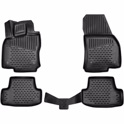 Le tapis de voiture XTR est conçu sur mesure pour le plancher de ton modèle de voiture et se fixe à l'aide des fixations d'or ...