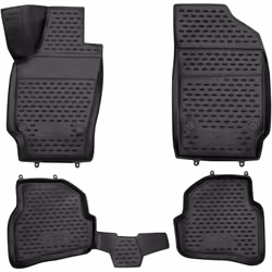 Le tapis de voiture XTR est conçu sur mesure pour le plancher de ton modèle de voiture et se fixe à l'aide des fixations d'or ...