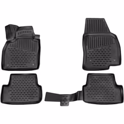 Le tapis de voiture XTR est conçu sur mesure pour le plancher de ton modèle de voiture et se fixe à l'aide des fixations d'or ...
