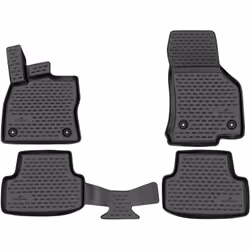 Le tapis de voiture XTR est conçu sur mesure pour le plancher de ton modèle de voiture et se fixe à l'aide des fixations d'or ...