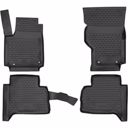 Le tapis de voiture XTR est conçu sur mesure pour le plancher de ton modèle de voiture et se fixe à l'aide des fixations d'or ...