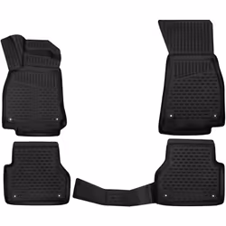 Le tapis de voiture XTR est conçu sur mesure pour le plancher de ton modèle de voiture et se fixe à l'aide des fixations d'or ...