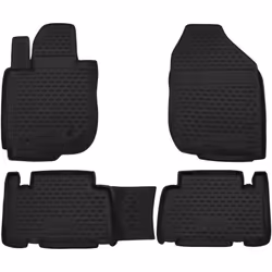 Le tapis de voiture XTR est conçu sur mesure pour le plancher de ton modèle de voiture et se fixe à l'aide des fixations d'or ...