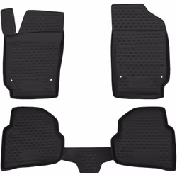 Le tapis de voiture XTR est conçu sur mesure pour le plancher de ton modèle de voiture et se fixe à l'aide des fixations d'or ...