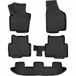 Le tapis de voiture XTR est conçu sur mesure pour le plancher de ton modèle de voiture et se fixe à l'aide des fixations d'or ...