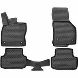 Le tapis de voiture XTR est conçu sur mesure pour le plancher de ton modèle de voiture et se fixe à l'aide des fixations d'or ...