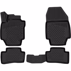 Le tapis de voiture XTR est conçu sur mesure pour le plancher de ton modèle de voiture et se fixe à l'aide des fixations d'or ...