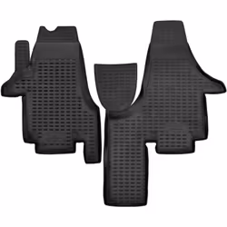 Le tapis de voiture XTR est conçu sur mesure pour le plancher de ton modèle de voiture et se fixe à l'aide des fixations d'or ...