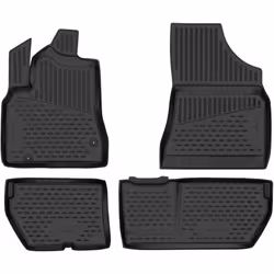 Le tapis de voiture XTR est conçu sur mesure pour le plancher de ton modèle de voiture et se fixe à l'aide des fixations d'or ...