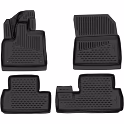 Le tapis de voiture XTR est conçu sur mesure pour le plancher de ton modèle de voiture et se fixe à l'aide des fixations d'or ...