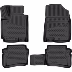 Le tapis de voiture XTR est conçu sur mesure pour le plancher de ton modèle de voiture et se fixe à l'aide des fixations d'or ...