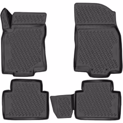 Le tapis de voiture XTR est conçu sur mesure pour le plancher de ton modèle de voiture et se fixe à l'aide des fixations d'or ...