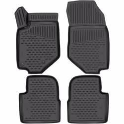 Le tapis de voiture XTR est conçu sur mesure pour le plancher de ton modèle de voiture et se fixe à l'aide des fixations d'or ...