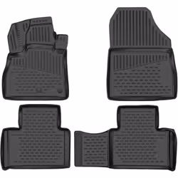 Le tapis de voiture XTR est conçu sur mesure pour le plancher de ton modèle de voiture et se fixe à l'aide des fixations d'or ...