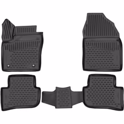 Le tapis de voiture XTR est conçu sur mesure pour le plancher de ton modèle de voiture et se fixe à l'aide des fixations d'or ...