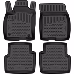 Le tapis de voiture XTR est conçu sur mesure pour le plancher de ton modèle de voiture et se fixe à l'aide des fixations d'or ...