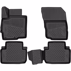 Le tapis de voiture XTR est conçu sur mesure pour le plancher de ton modèle de voiture et se fixe à l'aide des fixations d'or ...