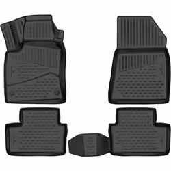 Le tapis de voiture XTR est conçu sur mesure pour le plancher de ton modèle de voiture et se fixe à l'aide des fixations d'or ...