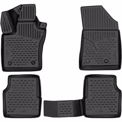 Le tapis de voiture XTR est conçu sur mesure pour le plancher de ton modèle de voiture et se fixe à l'aide des fixations d'or ...
