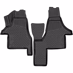 Le tapis de voiture XTR est conçu sur mesure pour le plancher de ton modèle de voiture et se fixe à l'aide des fixations d'or ...