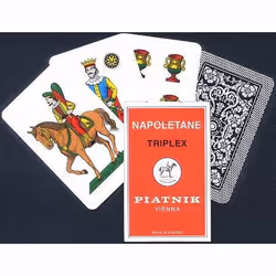 Carte de jeu - porte-carte de jeu -cahier range-carte de jeu Piatnik - 1950 - Scopa napoletane: 40 Cartes