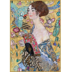 Puzzle 1000 Pièces : Dame A LEventail Klimt