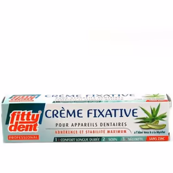 Crème fixative - Fittyde - Tube de 40 g - Pour appareils dentaires - Mixte - Adulte