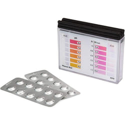 Kit danalyse PH et Chlore pour la piscine 2x10 tablettes
