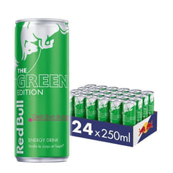 Red Bull - Boisson énergisante - Red Bull The Green Edition - Fruit du Dragon 24x250ml