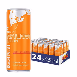 Red Bull - Boisson énergisante - Red Bull The Apricot Edition - Abricot-Fraise 24x250ml