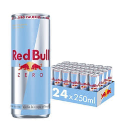 Red Bull - Boisson énergisante zéro calories - Red Bull Zero - 24x250ml