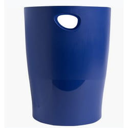 Exacompta Corbeille À Papier Ecobin - Bleu Marine - Nouveauté