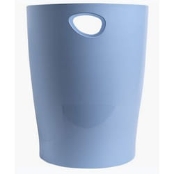 Exacompta Corbeille À Papier Ecobin - Bleu Clair - Nouveauté