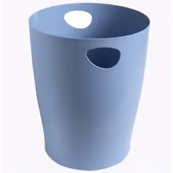 Exacompta Corbeille À Papier Ecobin - Bleu Clair - Nouveauté