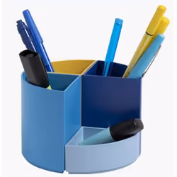 Exacompta Pot À Crayons Modulable The Quarter Bee Blue - Couleurs Assorties - Nouveauté - Vue supplémentaire 6