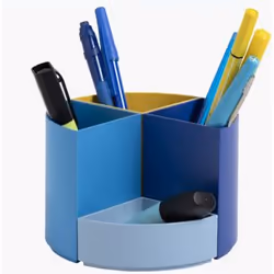 Exacompta Pot À Crayons Modulable The Quarter Bee Blue - Couleurs Assorties - Nouveauté - Vue supplémentaire 7