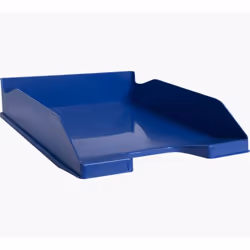 Exacompta 113204D bac de rangement de bureau Plastique Bleu