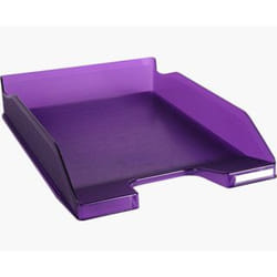 Exacompta 11319D bac de rangement de bureau Polystyrène Translucide